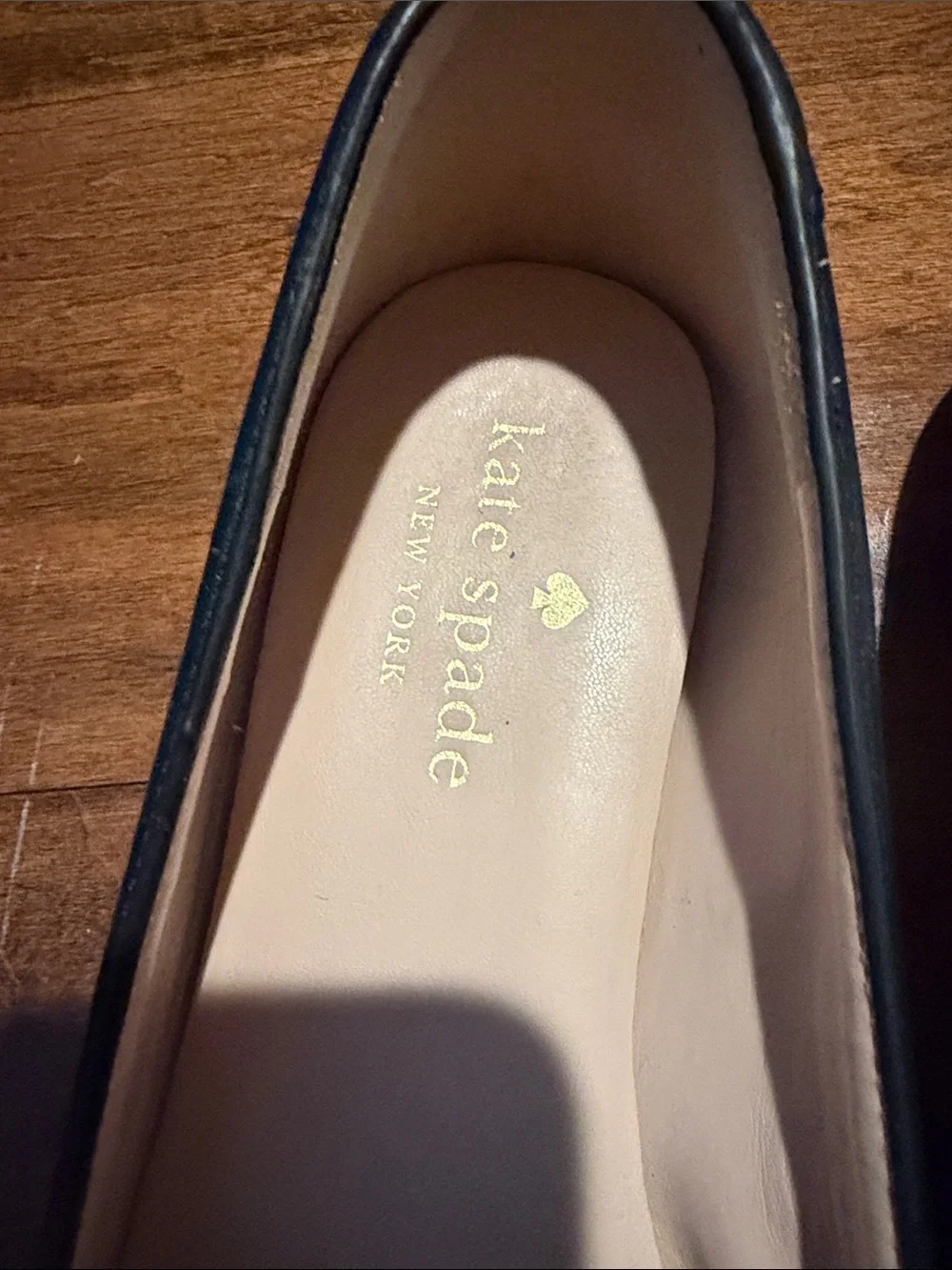 Kate Spade Beige & Black Shoes Size 7